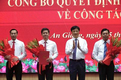 Ông Lê Quang Tùng giữ chức Bí thư Tỉnh ủy An Giang