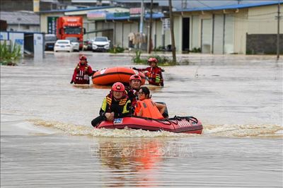 Trung Quốc: Sơ tán trên 20.000 người, sẵn sàng ứng phó bão Noul