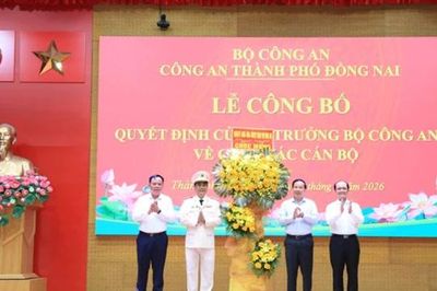 Bổ nhiệm và biệt phái tân Phó Giám đốc Công an TP Đồng Nai