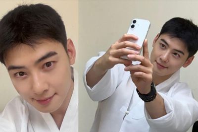 Cha Eun Woo lộ diện trong quân ngũ, ngoại hình gây chú ý sau khi hoàn tất nộp thuế