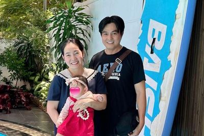 Vợ chồng Cao Minh Đạt đưa con gái 7 tháng đi du lịch cuối tuần