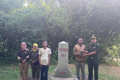 Phát hiện mộ liệt sĩ tại khu vực biên giới trên đất nước bạn Lào