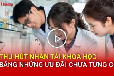 Thu hút nhân tài khoa học bằng những ưu đãi chưa từng có