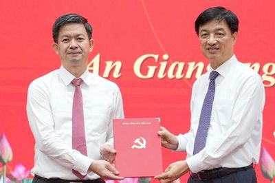 Đồng chí Lê Quang Tùng giữ chức Bí thư Tỉnh ủy An Giang