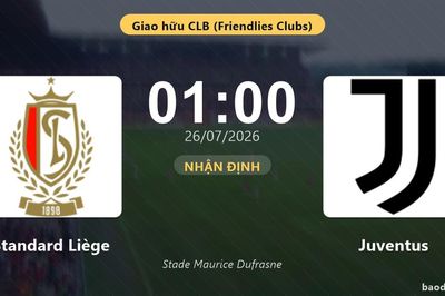 Nhận định Standard Lìege vs Juventus: đội hình dự kiến