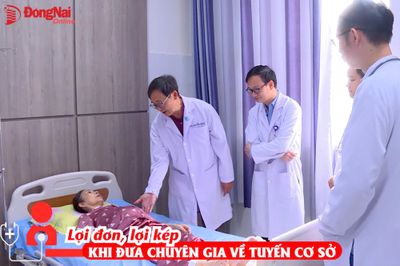 [Video] Lợi đơn, lợi kép khi đưa chuyên gia về tuyến cơ sở
