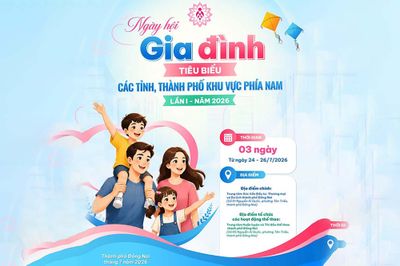 Sôi nổi Ngày hội Gia đình tiêu biểu khu vực phía Nam tại Đồng Nai