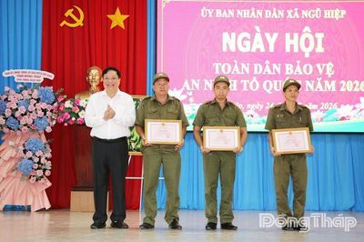 Chủ tịch UBND tỉnh Phạm Thành Ngại: Ngũ Hiệp tập trung xây dựng thế trận an ninh nhân dân từ sức mạnh của toàn dân