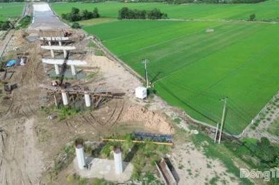 Tăng tốc thi công cao tốc Mỹ An - Cao Lãnh