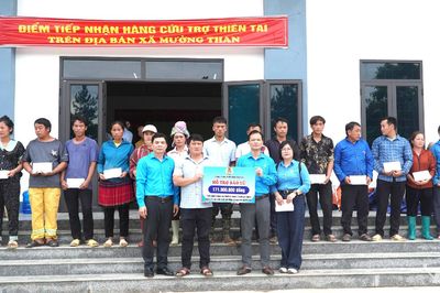 Công đoàn Thái Nguyên hỗ trợ 171,9 triệu đồng giúp người dân Lai Châu khắc phục hậu quả thiên tai