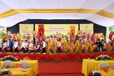 Lào Cai: Lễ khởi công xây dựng chùa Tân Bảo và Trụ sở Ban Trị sự GHPGVN tỉnh