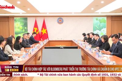 Bộ Tài chính hợp tác với Bloomberg phát triển thị trường tài chính và chuẩn bị cho APEC 2027