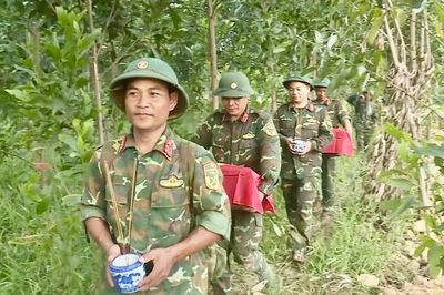 Từ lòng đất Câu Nhi, thêm 10 liệt sĩ 'trở về'