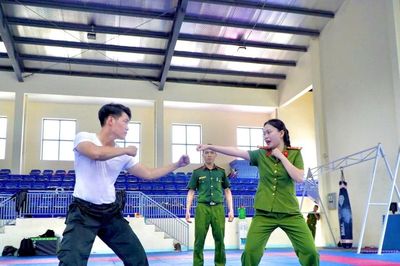 Sẵn sàng cho vòng chung kết Hội thao Công an nhân dân toàn quốc
