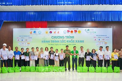 Hơn 1.500 người dân Long Điền tham gia 'Hành trình Sức khỏe Xanh - Chắp cánh ước mơ'