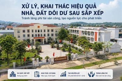 Khai thác hiệu quả quỹ nhà, đất công để hình thành không gian phát triển mới