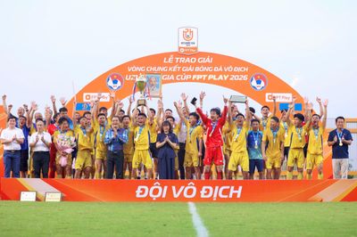SLNA vô địch giải U21 Quốc gia 2026