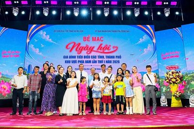 An Giang đoạt giải Nhì toàn đoàn tại Ngày hội gia đình tiêu biểu khu vực phía Nam