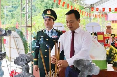 Khu tưởng niệm Anh hùng liệt sĩ Trần Văn Thọ: 'Địa chỉ đỏ' giáo dục truyền thống nơi biên giới Sín Thầu