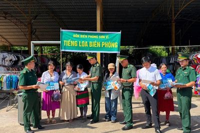 Nâng cao nhận thức về phòng, chống mua bán người tại xã biên giới Sơn Vĩ