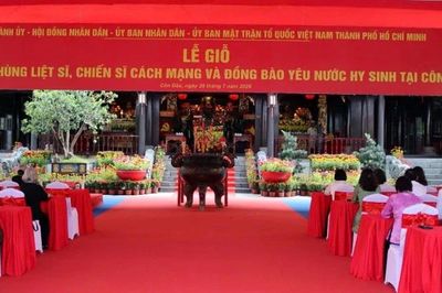 Trang nghiêm, xúc động Lễ giỗ các Anh hùng liệt sĩ, đồng bào yêu nước tại Côn Đảo