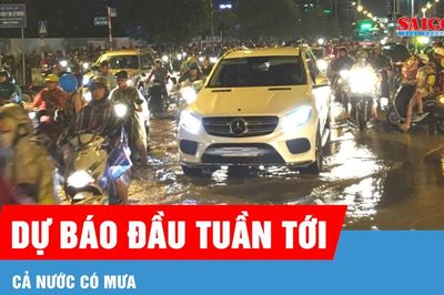Dự báo đầu tuần tới, cả nước có mưa