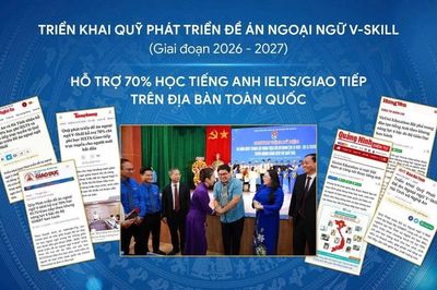Triển khai Quỹ Phát triển đề án ngoại ngữ V-SKILL giai đoạn 2026-2027
