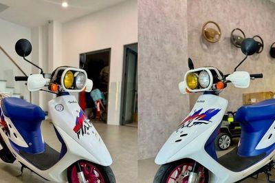 Honda Dio Baja đời 1996 giá 150 triệu, xe ga Nhật hiếm gặp đắt ngang SH350i