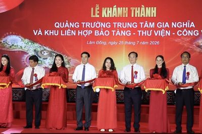 Khánh thành công trình trọng điểm, tạo diện mạo mới cho đô thị phía Tây tỉnh Lâm Đồng