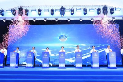 Đại tướng Phan Văn Giang dự lễ công bố sản phẩm nhôm thỏi đầu tiên của Việt Nam