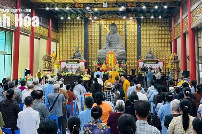 Chùa Thanh Hà tổ chức lễ cầu siêu và tri ân gia đình chính sách
