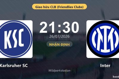Nhận định Karlsruher SC vs Inter: đội hình dự kiến