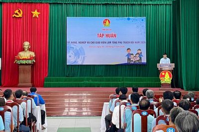 Gia Lai: Tập huấn nghiệp vụ cho 169 giáo viên làm Tổng phụ trách Đội