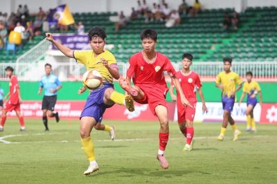Xác định 2 cặp bán kết Giải Bóng đá Vô địch U17 quốc gia
