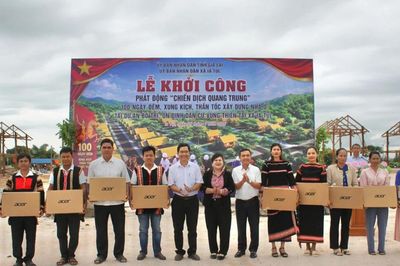 Ia Tul phát động 'Chiến dịch Quang Trung' thần tốc xây dựng nhà ở cho 207 hộ dân vùng thiên tai