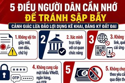 Cảnh báo thủ đoạn lợi dụng việc kê khai, đăng ký đất đai để lừa đảo