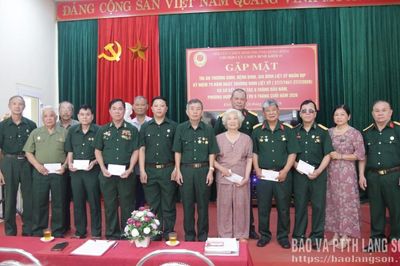 Tri ân thương binh, bệnh binh, gia đình liệt sĩ dịp 27/7