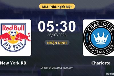 Nhận định New York RB vs Charlotte: đội hình dự kiến