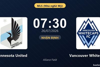 Nhận định Minnesota United vs Vancouver Whitecaps: đội hình dự kiến