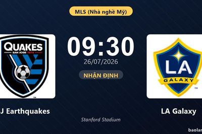 Nhận định SJ Earthquakes vs LA Galaxy: đội hình dự kiến