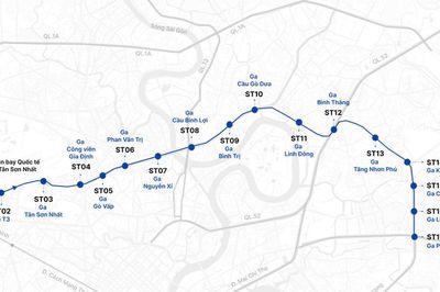 Quy hoạch tuyến metro số 6: Phương án bố trí hai ga ngầm kết nối sân bay Tân Sơn Nhất