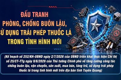 Đấu tranh phòng, chống buôn lậu, sử dụng trái phép thuốc lá trong tình hình mới