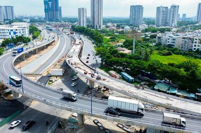 Tiếp tục lùi tiến độ đến quý III/2027, dự án nút giao An Phú hiện thi công ra sao?