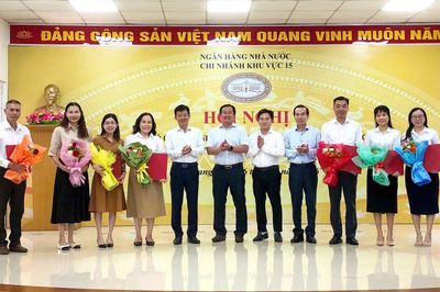 Ngân hàng Nhà nước Khu vực 15 công bố bổ nhiệm một loạt nhân sự mới