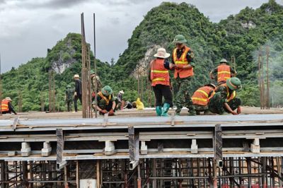 Các cơ sở sản xuất vật liệu đáp ứng nhu cầu xây dựng trên địa bàn