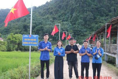 Đoàn Khối UBND tỉnh triển khai nhiều hoạt động tại xã Vinh Quý