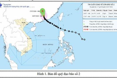 Tin cuối cùng về cơn bão số 2