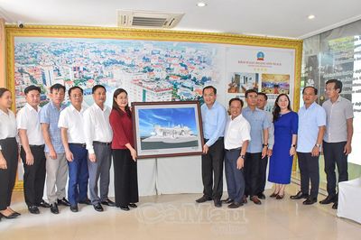 Lãnh đạo 2 tỉnh Cà Mau - Ninh Bình họp bàn phương án hợp tác, phát triển