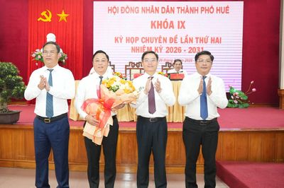 Ông Lê Trí Thanh được bầu làm Chủ tịch UBND TP Huế