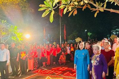 Phường Kim Liên thắp nến tri ân các Anh hùng liệt sĩ